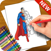 Learn to Draw Justice League Characters icon