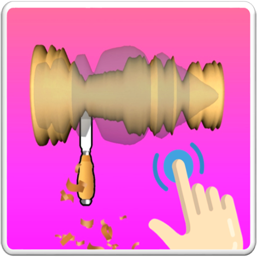 Wood Turner Lathe 3D icon