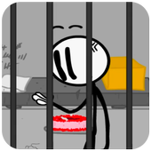 Stickman Prison Escape Puzzle Game icon