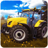 Farming Simulator : Real Cargo Tractor Driving 3D icon