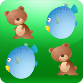 Cartoon Animal Memory Match icon