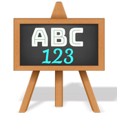 ABC 123 For kids learning أيقونة
