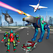 Leopard Robot Transformation icon