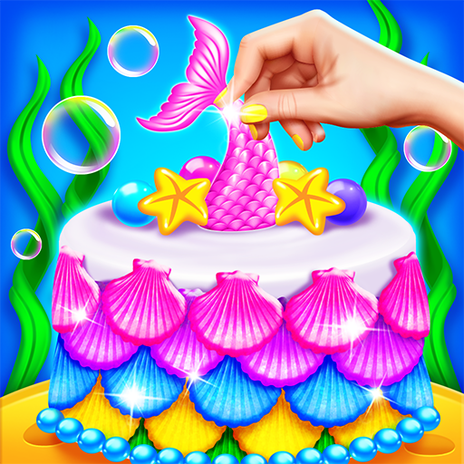 Mermaid Glitter - Cake Maker Chef for Girls icon