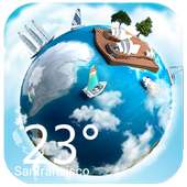 3D Real-time Weather in Sydney on 9Apps