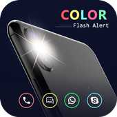 Flash Alert on Call &amp; Sms : Automatic Flashlight icon
