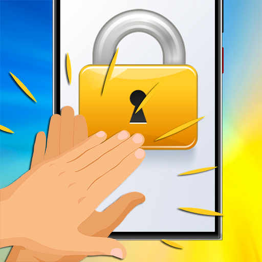 Clap hands to lock or unlock icon