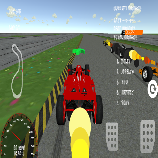 Free Cartoon Formula Racing 3D icon