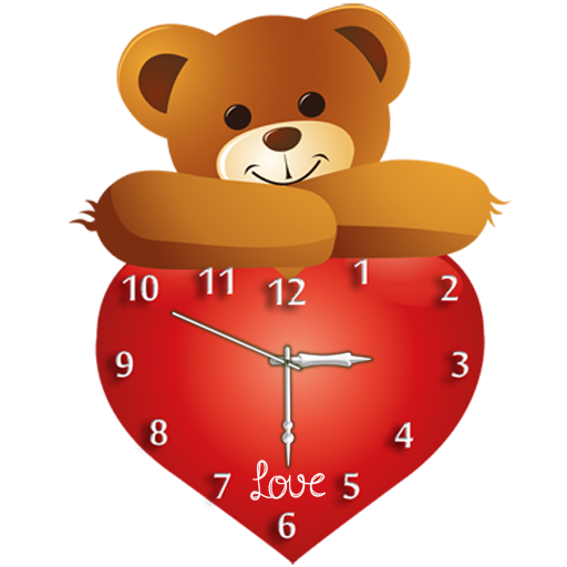 Love clock live wallpaper icon