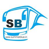 Summer Blue - Online Bus Booking icon