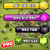 تهكير كلاش اوف كلانس simulator أيقونة