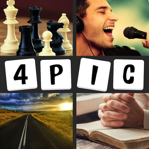 Guess The Four Picture - Best Puzzle Game icon