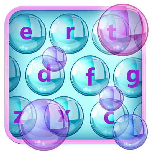 Animated Keyboard Soap Bubbles icon