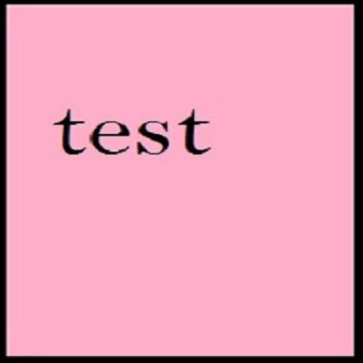 test application icon
