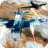 Blocky Dogfight Airplane Game icon