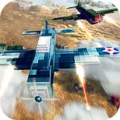 Blocky Dogfight Airplane Game