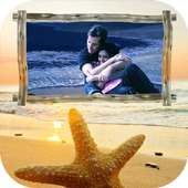 Beach Photo Frame on 9Apps