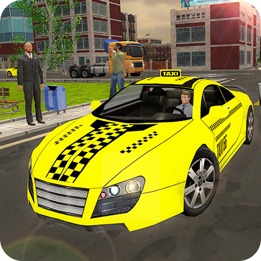 Taxi Driver City Taxi Driving Simulator Game 2018 icon
