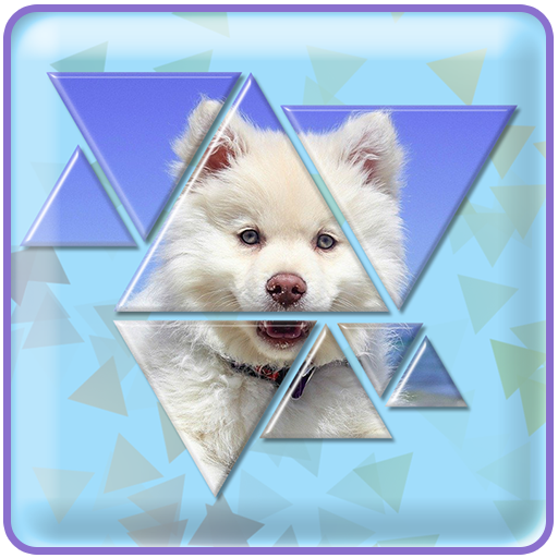 Triangle puzzle - Tangram‏ icon