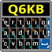 Qwerty6 Keyboard أيقونة