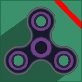 spining  fidget spinner icon