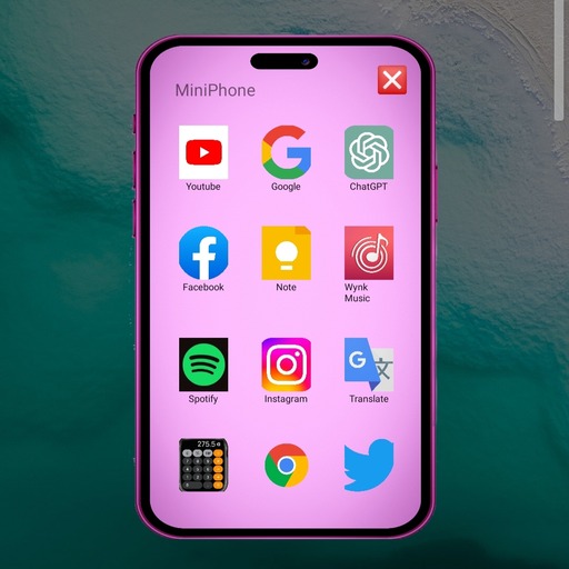 Mini Phone - Floating Apps icon