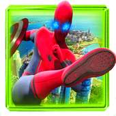 Spider Hero fight Mafia city Gangs