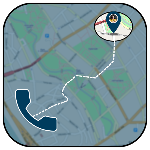 Caller ID Name Adderss Location أيقونة