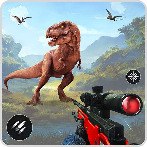 Dinosaur Games 3D Hunting Game أيقونة