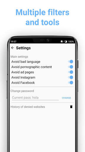 Parental Control Browser screenshot 2
