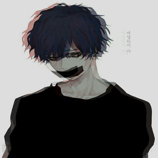 wallpaper anime sad boy icon