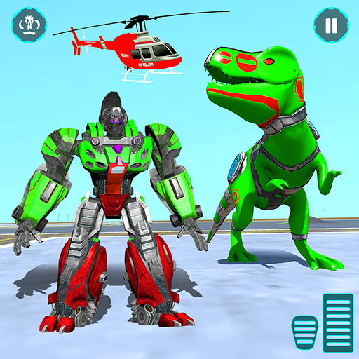 Dino Robot Car Transform War 2021 icon