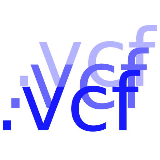 VCF vCards Separator आइकन