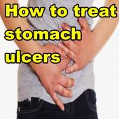How to treat stomach ulcers icon