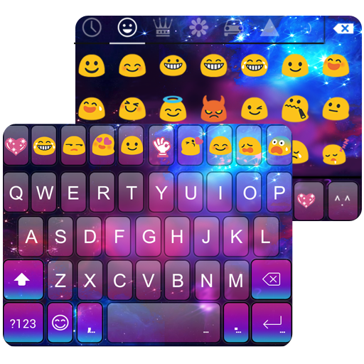 Color Galaxy Emoji Keyboard icon