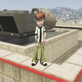 Alien Ben 3D Runner Adventures icon