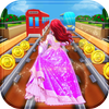 Pink Princess Run - Subway Escape Girl Run Temple icon