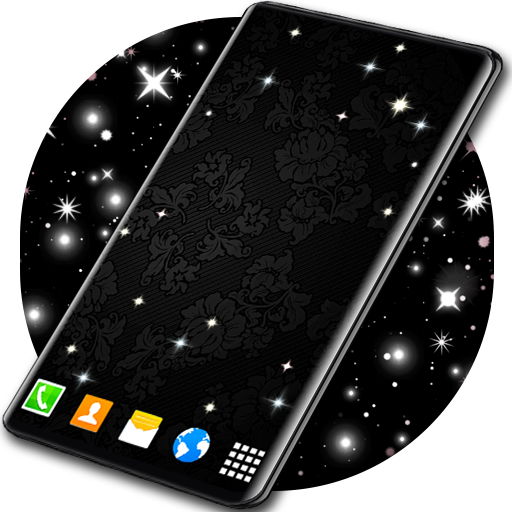 HD Black Live Wallpaper - Amoled Wallpaper Themes icon
