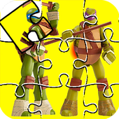 Turtle jigsaw puzzle games Ninja icon