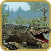 Angry Crocodile 3D Simulator icon