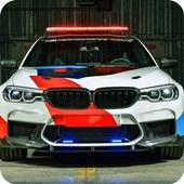 Police BMW Car Game icon