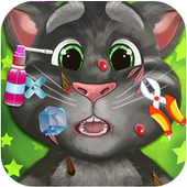 Talking Cat Skin Doctor Kids Game icon