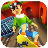 3D Subway Rail Skaters Rush icon