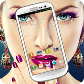 Mirror Transparent Screen LWP icon