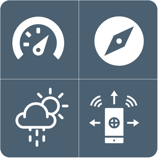 GPS Speedometer, Live Weather icon