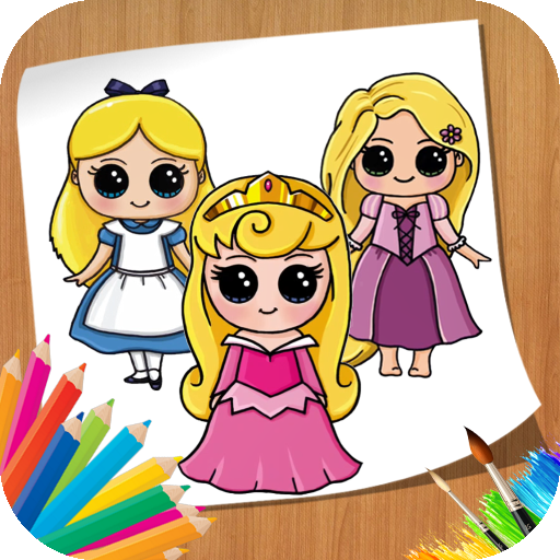 How to Draw Cute Princess - Learn Drawing icon