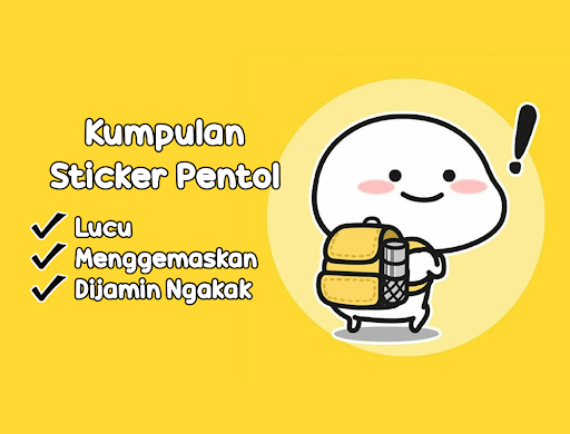 🤣 Stiker Pentol WA Lucu 🔥 screenshot 1
