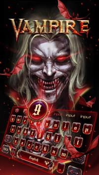 Vampir-Dämon-Tastatur-Thema screenshot 1