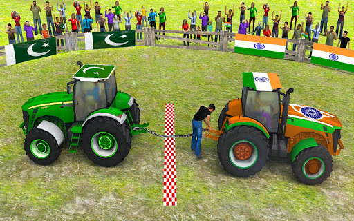 Pull Tractor Games: Tractor Driving Simulator 2019 2 تصوير الشاشة