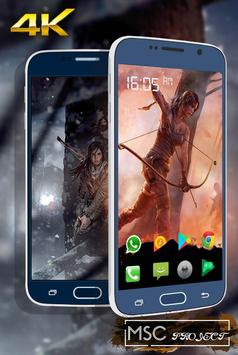 Lara Croft HD Wallpaper 6 تصوير الشاشة